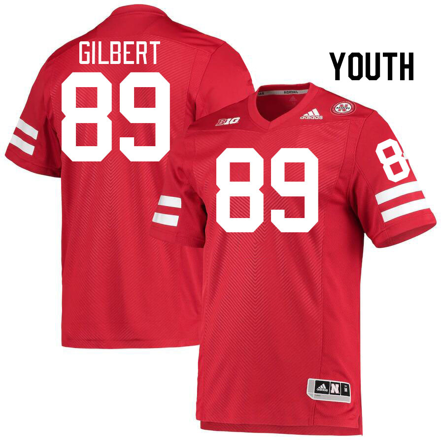 Youth #89 Arik Gilbert Nebraska Cornhuskers College Football Jerseys Stitched Sale-Red - Click Image to Close